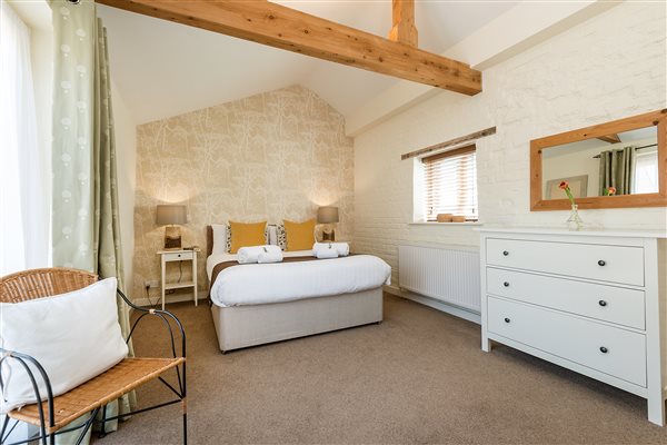 Owl Cottage master bedroom